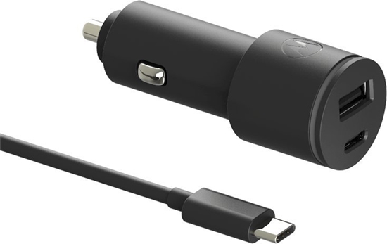 Picture of Motorola TurboPower 45W car charger USB-A/USB-C