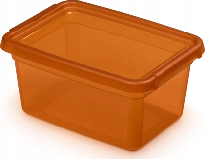 Attēls no Moxom Pojemnik do przechowywania MOXOM BaseStore Color, 1,5l, amber, transparentny pomaraczowy