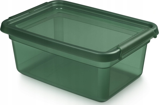 Изображение Moxom Pojemnik do przechowywania MOXOM BaseStore Color, 12,5l, pine, transparentny zielony