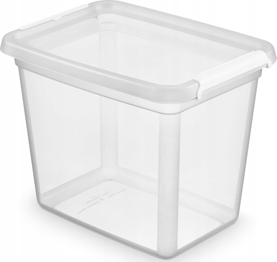 Изображение Moxom Pojemnik do przechowywania MOXOM, Basestore, z klipsem, 20l, transparentny