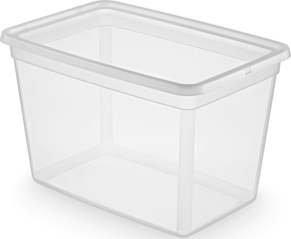 Изображение Moxom Pojemnik do przechowywania MOXOM, Basestore, z klipsem, 60l, transparentny