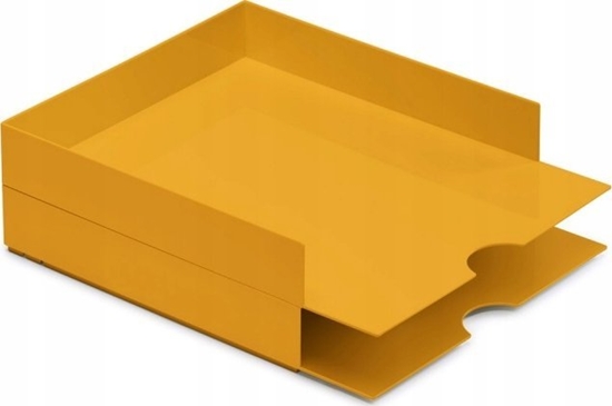 Изображение Moxom Zestaw pojemników MOXOM Modular Letter Tray, 320x260x60mm, 2 szt., óty