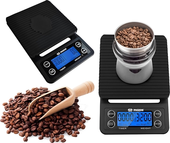 Picture of Mozos Caffee kitchen scale with coffee stopper