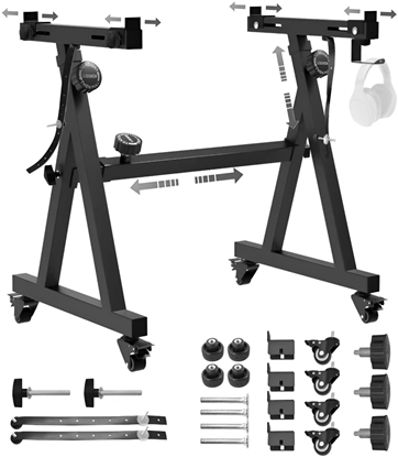 Picture of MOZOS KSX6 STATYW STOJAK Z KOAMI POD KEYBOARD PIANINO