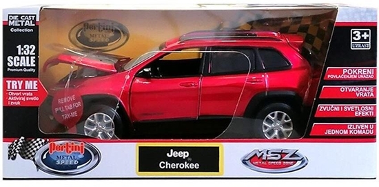 Picture of MSZ Die-cast model Jeep Cherokee, scale 1:32