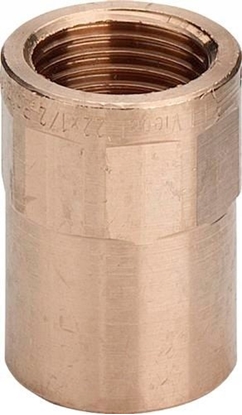 Attēls no Mufa przejciowa 10 x 1/4 braz / blyszczacycznik do rur