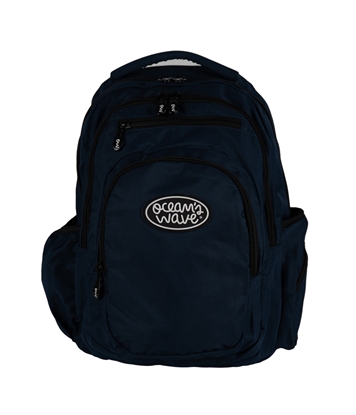 Attēls no Mugursoma OCW ar rāvējslēdzējiem, tumši zila 45,5x35x20 cm