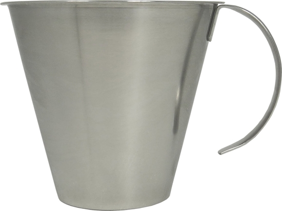 Picture of Multi Målekande 1 ltr Ø15x13.1 cm Konisk med Gradering Rustfri stål,1 stk