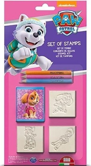 Изображение Multiprint MULTIPRINT PSI PATROL DLA DZIEWCZYNEK PIECZTKI BLISTER 3 SZT