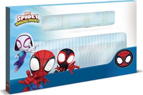 Изображение Multiprint MULTIPRINT SPIDEY PIECZTKI I PISAKI (36) DO KOLOROWANIA