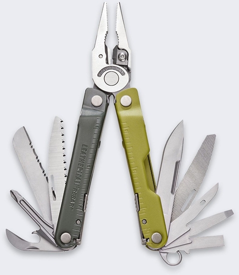 Picture of Multitool Leatherman Rebar Etui Mossy Slate