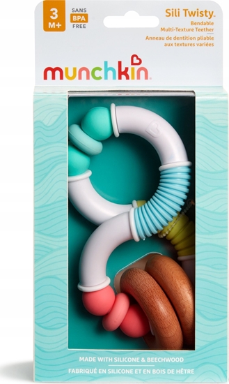 Picture of Munchkin MUNCHKIN Sili Twisty Teether, 3m+, 012557