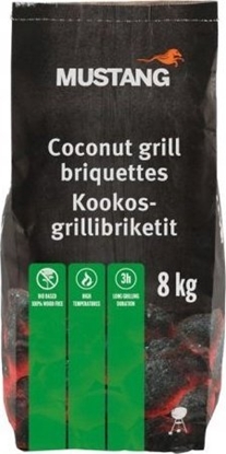 Attēls no Mustang Coconut grill briquette 8 kg