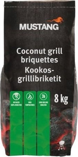 Picture of Mustang Coconut grill briquette 8 kg