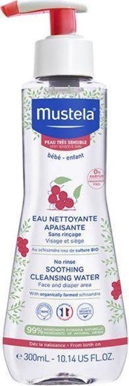 Изображение Mustela Bébé No Rinse Soothing Cleansing Water 300 ml