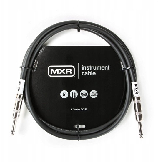 Изображение MXR Standard instrument cable 1.5 m, black
