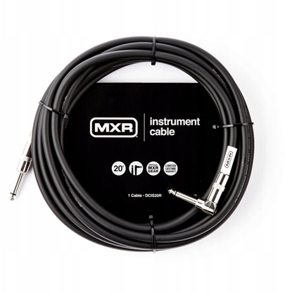 Attēls no MXR Standard instrument cable with angle connector 6 m, black