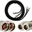 Picture of N Male to N Female 1m Twin Coaxial Cable — HF240 (LMR240 equivalent)