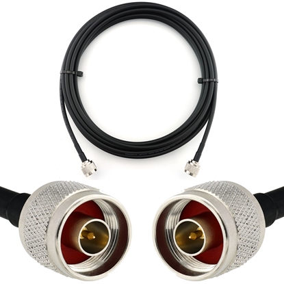Picture of N Male to N Male 12m Coaxial Cable — HF240 (LMR240 equivalent)