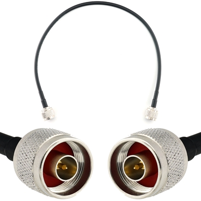 Изображение N Male to N Male 50cm Coaxial Cable — HF240 (LMR240 equivalent)