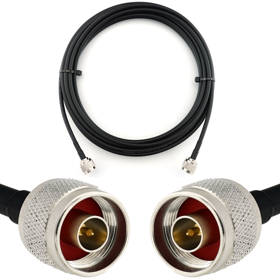 Изображение N Male to N Male 5m Coaxial Cable — HF240 (LMR240 equivalent)