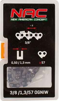 Изображение NAC acuch tncy 16" do pilarki  NAC 57 ogniw 3/8"x1,3
