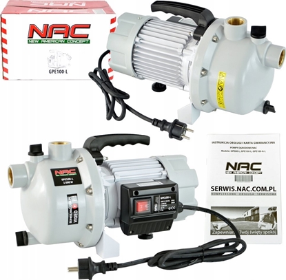 Picture of NAC NAC POMPA OGRODOWA 1000W 4400l/h