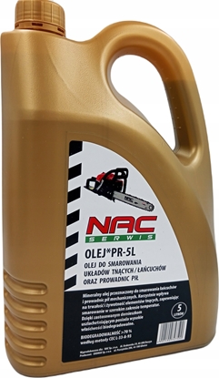 Изображение NAC OIL FOR GUIDE RAILS AND CHAINS 5L GOLD