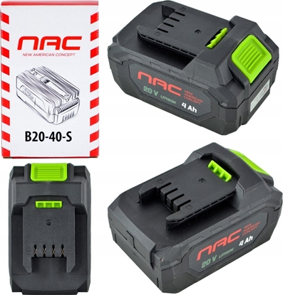 Изображение NAC.AKUMULATOR 20V 4Ah SERIA S