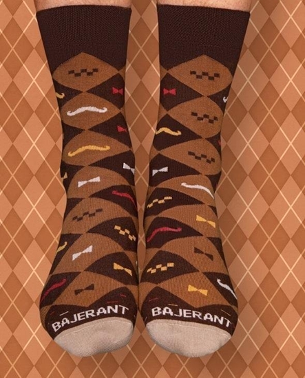 Picture of Nadwyraz.com Skarpety dugie Bajerant 41-46