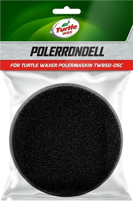 Attēls no NAGA Polerskive - Blød - 130mm - Sort - 1 stk.