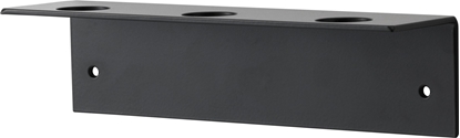 Изображение NAGA Soap holder for wall black - for 3 bottles
