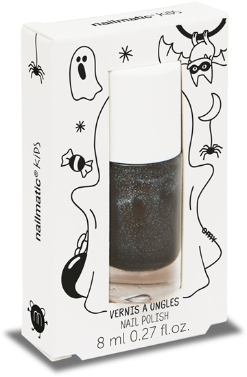 Picture of Nailmatic Kids brnu nagu laka uz dens bzes  8ml  CASPER- melna CASPER