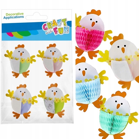 Picture of NAKLEJ WN KURCZA HARM 4SZT CF 12/144