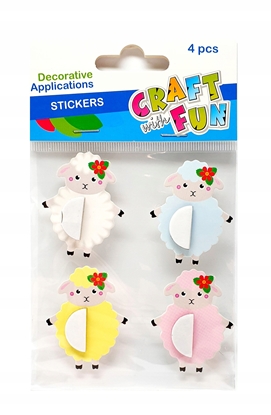 Attēls no NAKLEJ WN OWIECZK HARM 4SZT CF 12/144