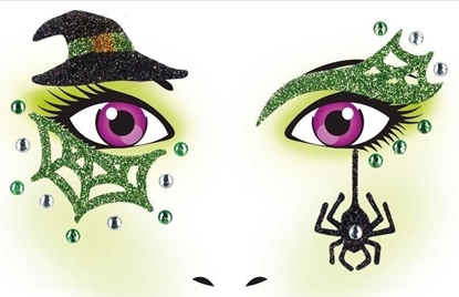 Picture of Naklejka Face Art Czarownica