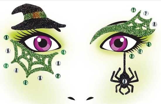 Picture of Naklejka Face Art Czarownica