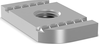 Picture of Nakrtka prostoktna zbkowana M12 do profilu MG, MF, MH
