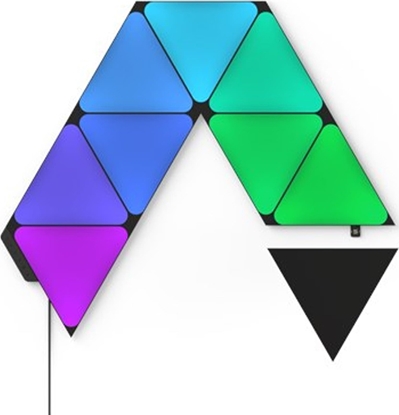 Picture of Nanoleaf|Shapes Black Triangles Starter Kit (9 panels)|42 W|WiFi