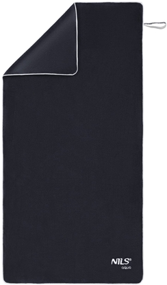 Изображение NAR14 RCZNIK Z MIKROFIBRY FROTTE CZARNY 160X80cm NILS AQUA