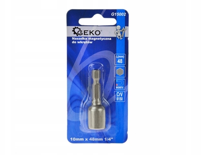 Attēls no Nasadka magnetyczna do wkrtów 8mmx48mm 1/4"/typ Farmer/(200/400)