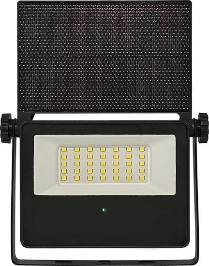 Picture of Nawietlacz BestService Nawietlacz solarny LED 15W 1800lm 4000K neutralny czujnik ruchu i zmierzchu Lumax LGS011NS czarny