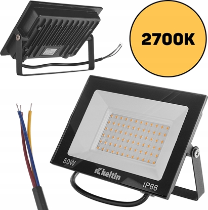 Attēls no Nawietlacz KELTIN Nawietlacz LED 50W  barwa biaa ciepa 2700K (50)