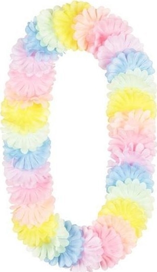 Picture of Naszyjnik hawajski pastelowy 1,2m