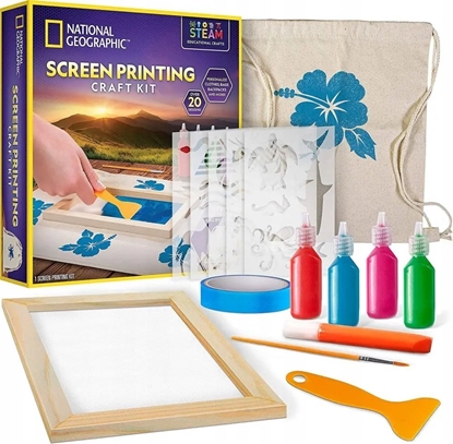 Attēls no National Geographic NATIONAL GEOGRAPHIC Rinkinys Screen Printing, RTPRINT