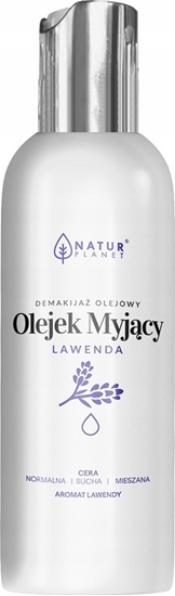 Picture of NATUR PLANET_Olejek myjcy do demakijau twarzy Lawenda 150ml