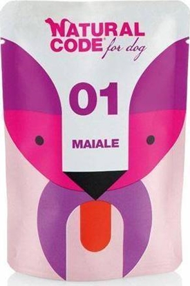 Picture of Natural Line s.r.l NATURAL CODE PIES sasz.100g 01 WIEPRZOWINA /20