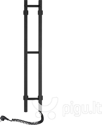 Picture of Navin Electric towel dryer Siluet Quadro 160*1000 Digital right black 12-217050-0110