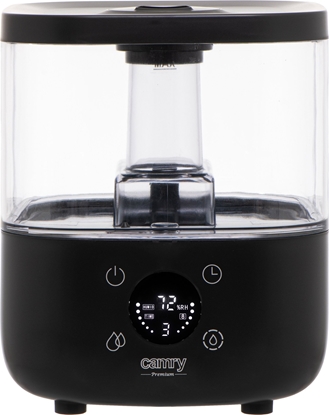 Attēls no Nawilacz powietrza Camry Ultradwikowy nawilacz powietrza Camry CR 7973b higrometr aromaterapia - czarny