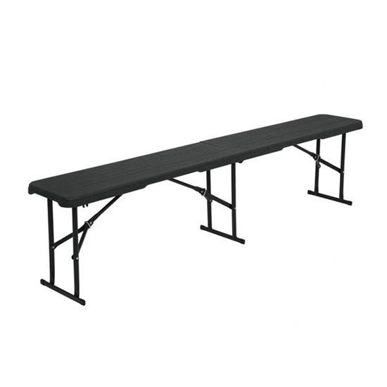 Изображение NC3404 SALOKĀMS DĀRZA SOLS 183 CM ANTRACĪTS NILS CAMP